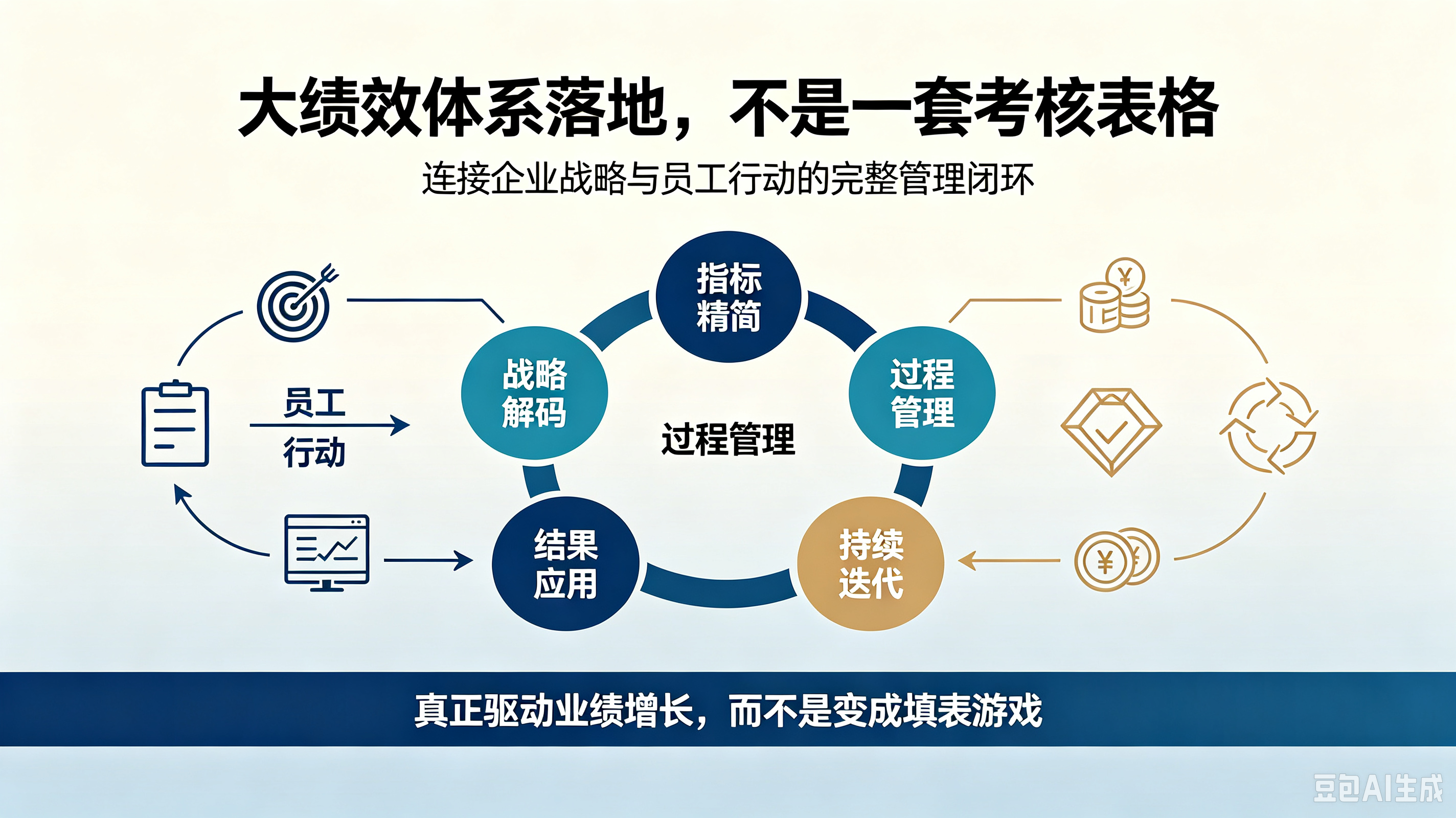 企业大绩效体系方案怎么落地?五步实现从战略到执行的闭环